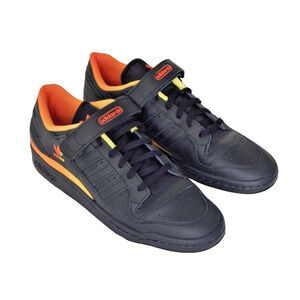 Adidas Originals FORUM Low Sneaker Core Black Seismic Orange Men’s 12 US NEW